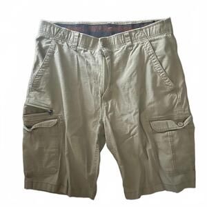 WearFirst, 36, Khaki Tan, Men’s Cargo Shorts